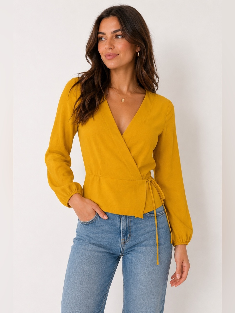 J crew nwt mustard size 0 blouse